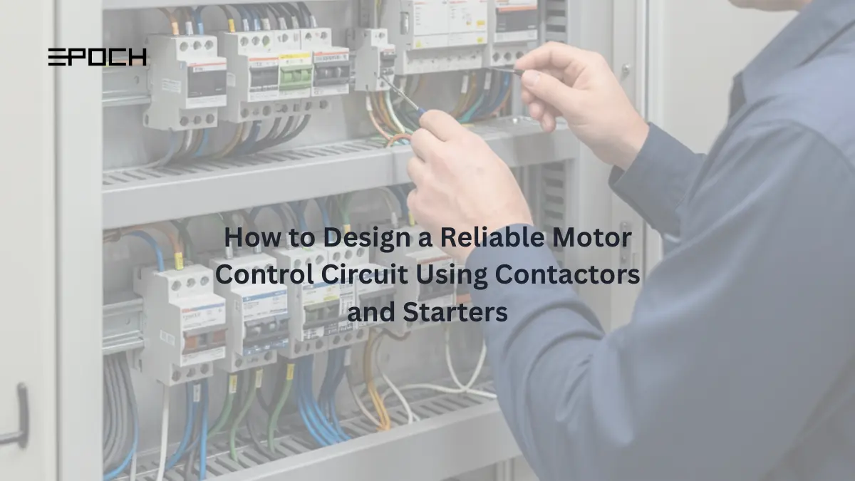 How to Design a Reliable Motor Control  Circuit Using Contactors and Starters